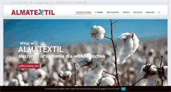 Desktop Screenshot of almatextil.pl